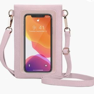 Leather crossbody bag